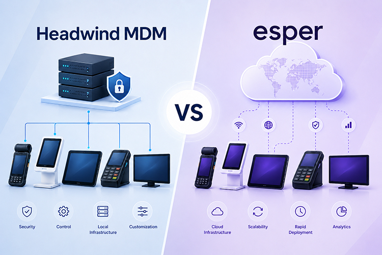 Headwind MDM vs Esper for Dedicated and AOSP Devices