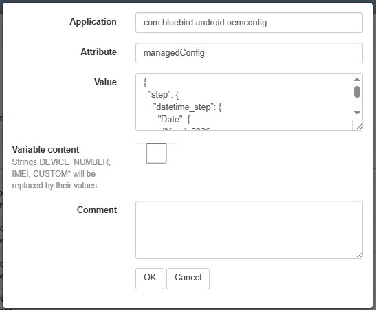Bluebird OEMConfig by Headwind MDM